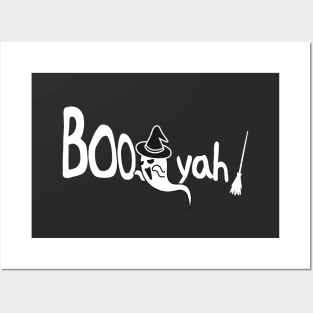 BOO YAH - FUNNY HALLOWEEN GIFT Posters and Art